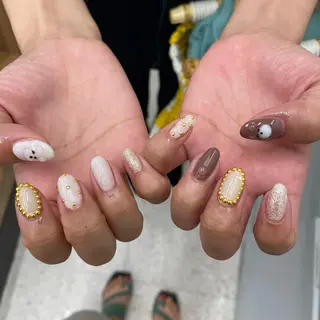 ネイル 韓国ネイル🤍 イワサキ　リコ🍒のマツエク・マツパデザイン