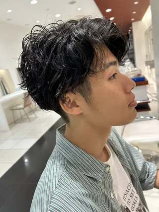 パーマ オオタ ユイナ🌈のヘアスタイル