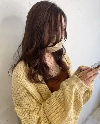 ロング カラー flammeum 藤枝店所属・RINO 🌙トレンドスタイルのヘアスタイル