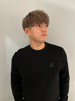 ショート カラー ケアパーマ/ブリーチ daisukeのヘアスタイル