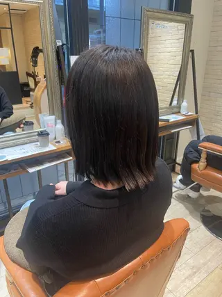 ショート カラー 松尾 遥花のヘアスタイル