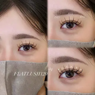 マツエク・マツパ CreBiA🎀 ayaのマツエク・マツパデザイン