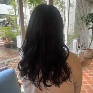 セミロング パーマ kakimoto arms所属・NARU 🎀🫧🪽のヘアスタイル