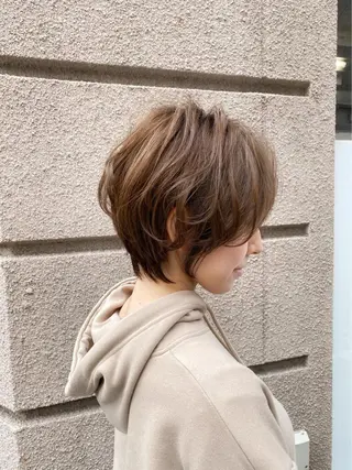 ショート パーマ 美髪❣️縮毛矯正/ 髪質改善✨/山本のヘアスタイル