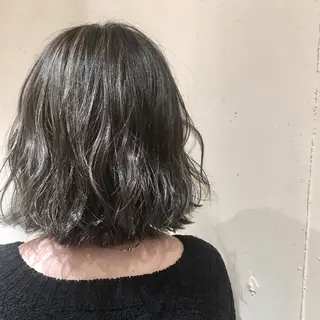 ミディアム カラー AR.MARA所属・ナツミ🤍蔵前 大人かわいいヘア🤍のヘアスタイル