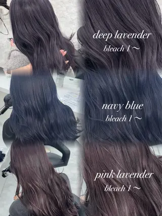 カラー 🩶niina 暗髪韓国系カラー🩶のヘアスタイル