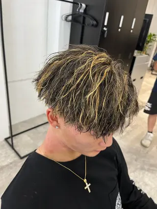 ショート メンズ カンゴールサロン富山セントラル所属・小林 心空のヘアスタイル