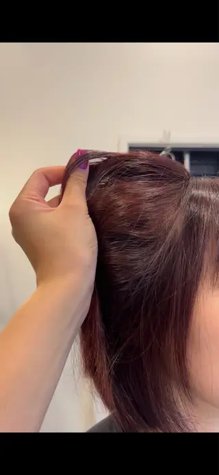 カラー 新貝楓🌀 透明感カラーのヘアスタイル