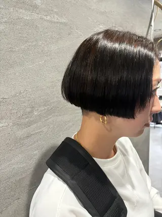 ショート 永井大樹✨ 透明感カラー✨のヘアスタイル