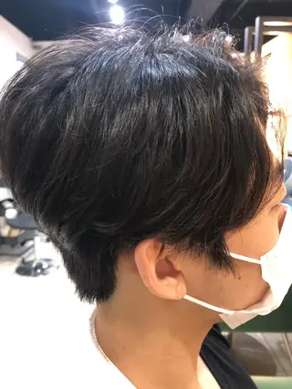 ショート パーマ La ciel両国 岩船のヘアスタイル