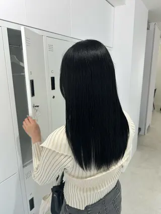 ロング ya₥a/メンズカッ ト/透明感カラーのヘアスタイル