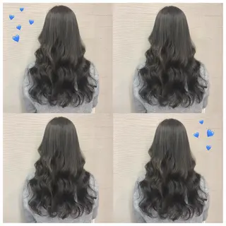 ロング カラー 韓国ヘア得意❤︎森澤 悠佳のヘアスタイル