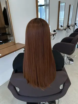 ロング 🎀暖色/艶髪カラー 🎀YUMEのヘアスタイル