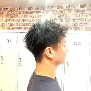 ショート Aguhairponte所属・メンズ 特化・川田のヘアスタイル