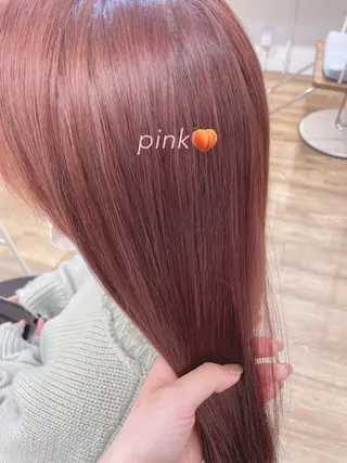 ロング カラー レイヤーカット❤︎ 韓国ヘア❤︎YUKAのヘアスタイル
