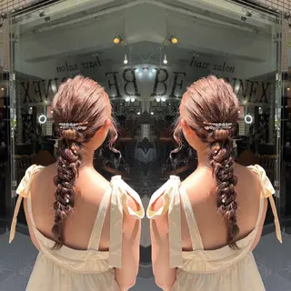 ロング ヘアアレンジ レイヤー/ボブ/ ミニボブ/AOIのヘアスタイル