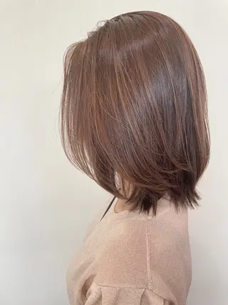 ミディアム 三浦 瑠璃のヘアスタイル
