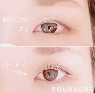 マツエク・マツパ pour voursのマツエク・マツパデザイン