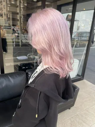 ミディアム カラー 空【クウ】所属・【Chu】 ✨SERA✨のヘアスタイル