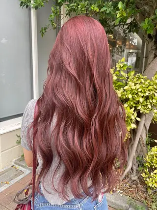 ロング LUXBE LUCE 那覇小禄イオン店所属・LUXBE LUCE ひなののヘアスタイル