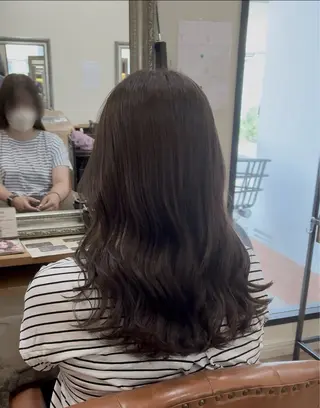 セミロング みゆ/カラー モデル募集中🎀🤍のヘアスタイル