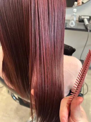 ロング ダブルカラー🕊 chiakiのヘアスタイル