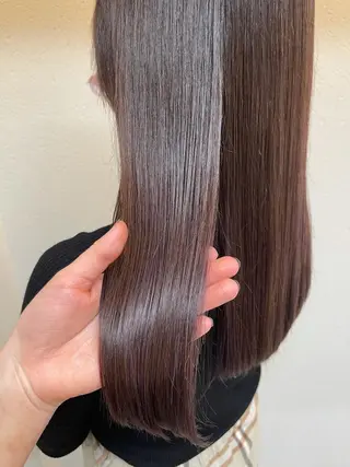 ロング カラー PUUR所属・🍒鈴木 エミリ🍒のヘアスタイル