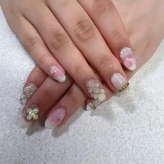 ネイル Rire_eye+beauty_nail所属・Rire_ nail_yukiのネイルデザイン