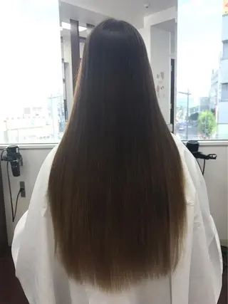 パーマ ブリーチ毛縮毛矯正 👑山口のヘアスタイル