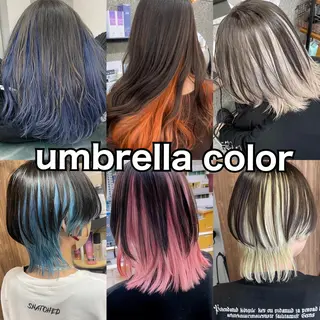 ショート カラー Lull (シェアサロンReco VIProom)所属・Lull1人美容室 バレイヤージュのヘアスタイル