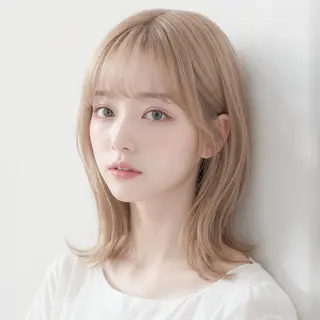 ミディアム ⬇格安クーポン掲載⬇ 🌈PERS🌈のヘアスタイル