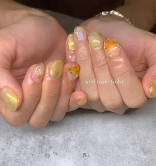 ネイル ﾈｲﾙﾙｰﾑﾘｯｶ 𝐦𝐚𝐲𝐮のネイルデザイン