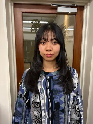 ロング レイヤー/顔周り/ 透明感/ののか💞のヘアスタイル