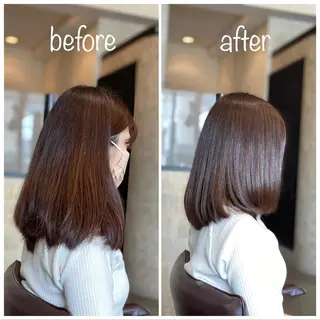 ミディアム カラー Hair Life LIB所属・宮城 将大のヘアスタイル