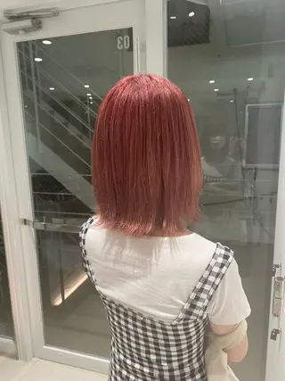 ミディアム カラー ナチュラル/韓国💎 haruka 💎のヘアスタイル