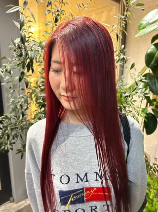 ロング カラー mira🍓★ nailのネイルデザイン