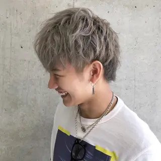 カラー メンズ 似合わせ提案サラ艶♡ 彩華のヘアスタイル