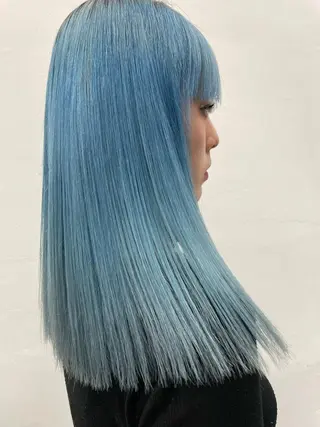 セミロング カラー メンズカット/ スパイキーショートのヘアスタイル