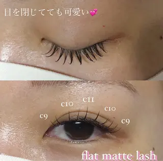 マツエク・マツパ Veil ayakaのマツエク・マツパデザイン