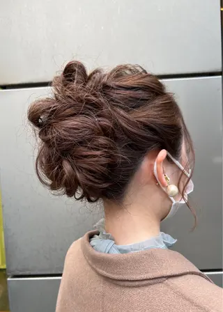 ヘアアレンジ newline所属・⭐カットモデル 募集⭐黒木凌有のヘアスタイル