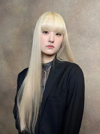 ロング カラー FBeauty 青山店所属・パーマ特化美容師 表参道のヘアスタイル