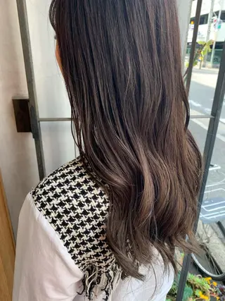 ロング 艶髪color💎髪 質改善ストレート大吉のヘアスタイル