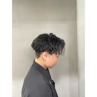 パーマ メンズ grapevines 大船yuumaのヘアスタイル