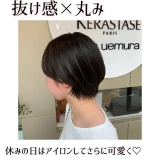 ショート 西新/siohair 似合わせ/石尾刻矢のヘアスタイル