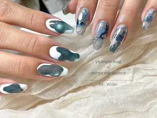 ロング écrin所属・kouno megumiのネイルデザイン