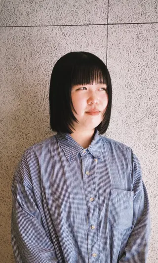 ミディアム カラー iki所属・パーマstyle てるてるのヘアスタイル