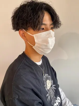 ショート パーマ メンズ 🔹YUTA🔹 メンズパーマのヘアスタイル