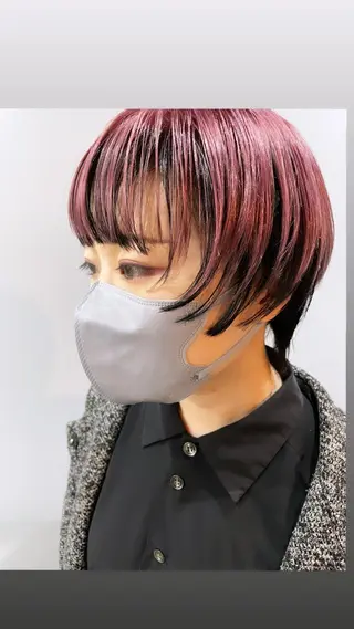 ショート 坂井翔　kiju オーナースタイリストのヘアスタイル