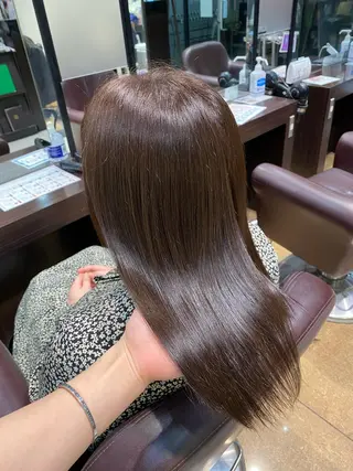 カラー hina☺︎ 髪質改善/ストレートのヘアスタイル