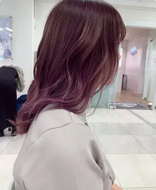 カラー ECLAT HAIR　星弥那のヘアスタイル